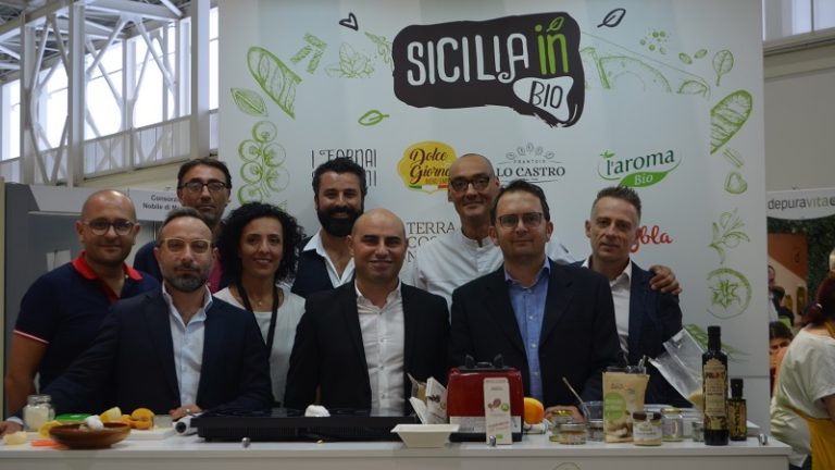 Sicilia in Bio Magazine Sana 2019 Simone Salvini Giulia Giunta