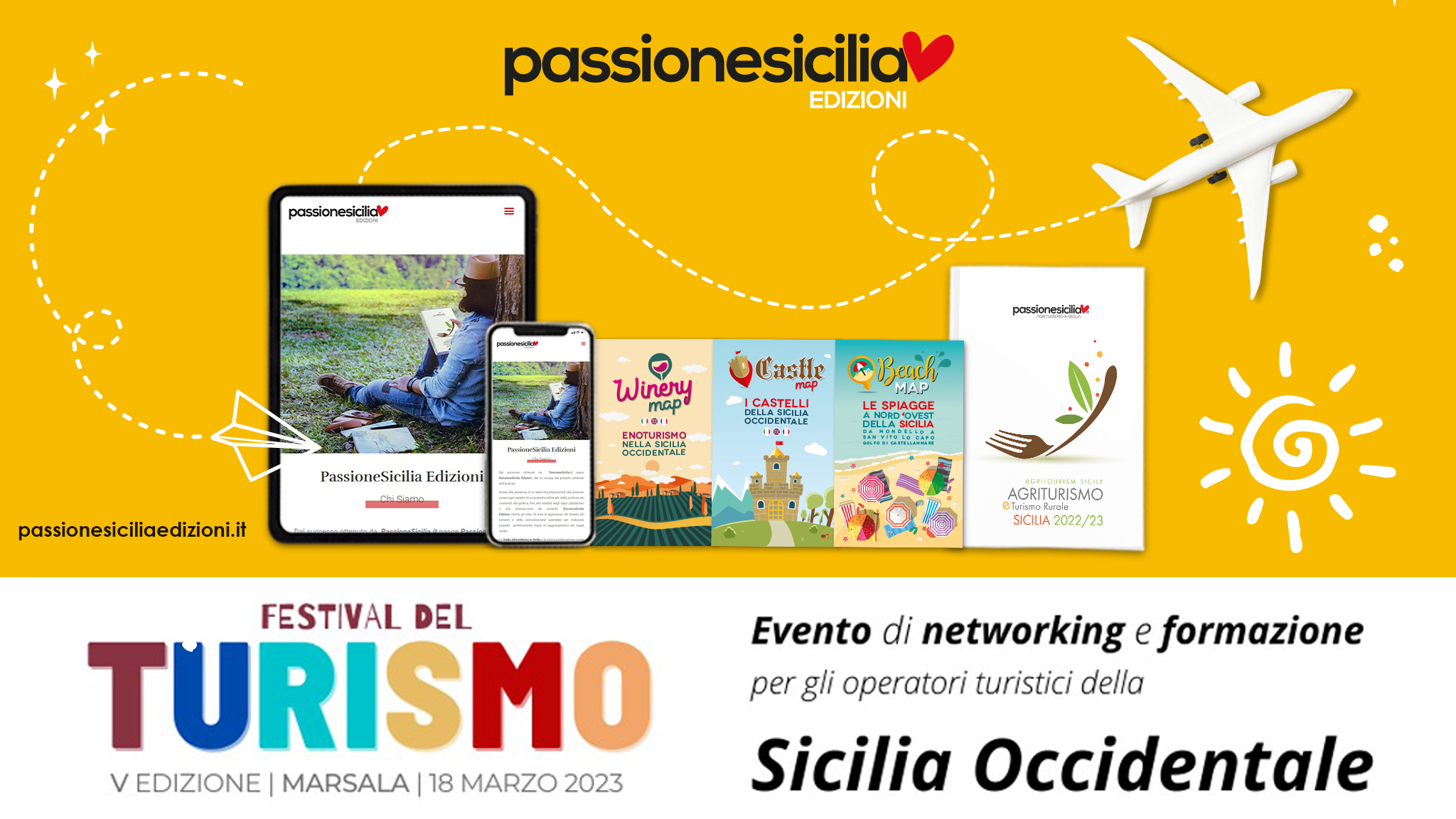 Al momento stai visualizzando PassioneSicilia Edizioni presente al Festival del Turismo 2023