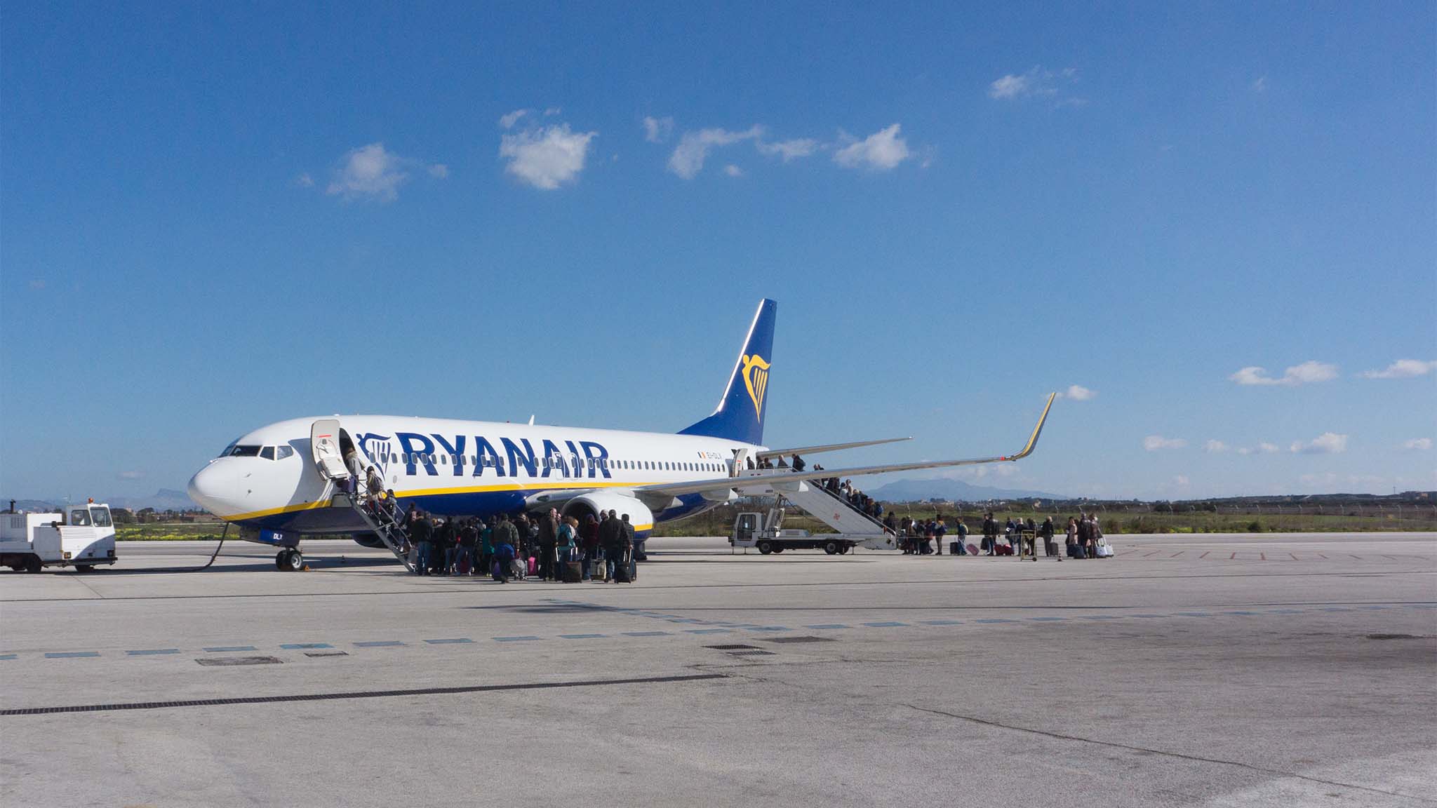 Al momento stai visualizzando La compagnia Ryanair aumenta i voli a Trapani integrando un nuovo collegamento con Malpensa